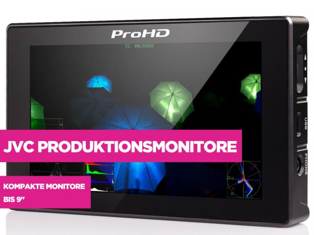 JVC-Produktionsmonitore